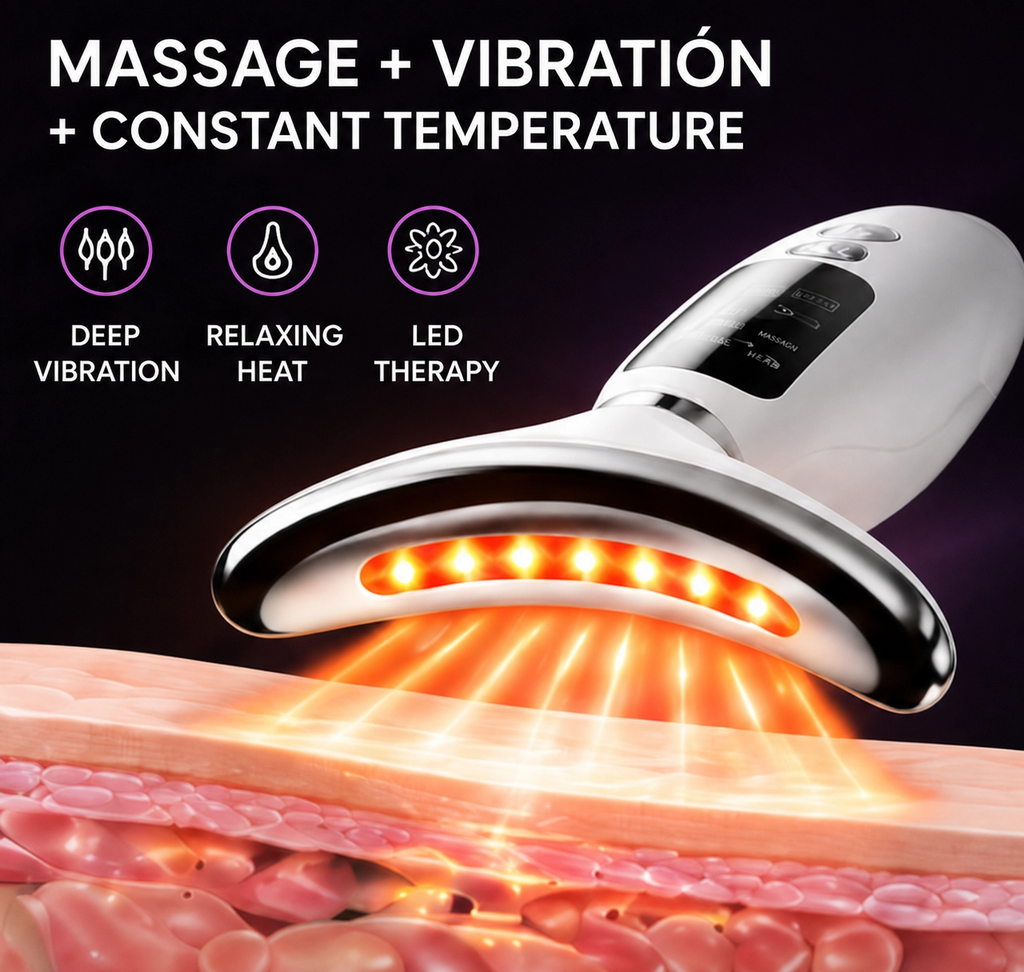 GlowLift Pro — 7-Color LED Neck & Face Massager